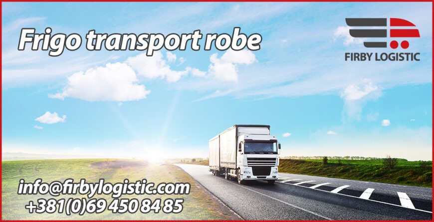 Transport robe hladnjačom - Firby Logistic 1