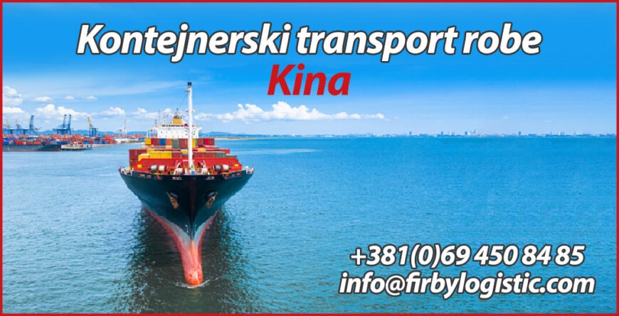 transport robe kontejnerima Kina Firby Logistic 1