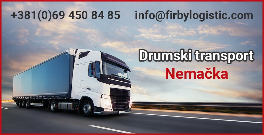 drumski transport robe Nemačka Firby Logistic 1