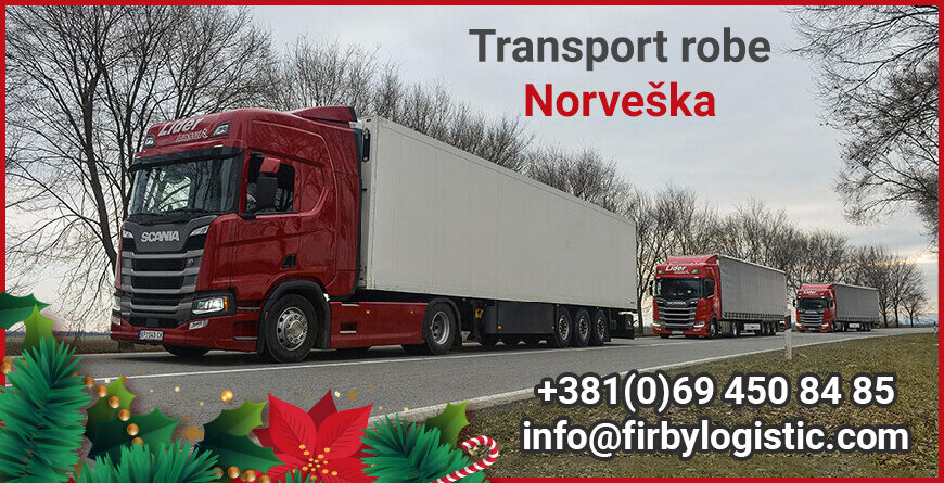 transport robe Norveška Firby Logistic 1