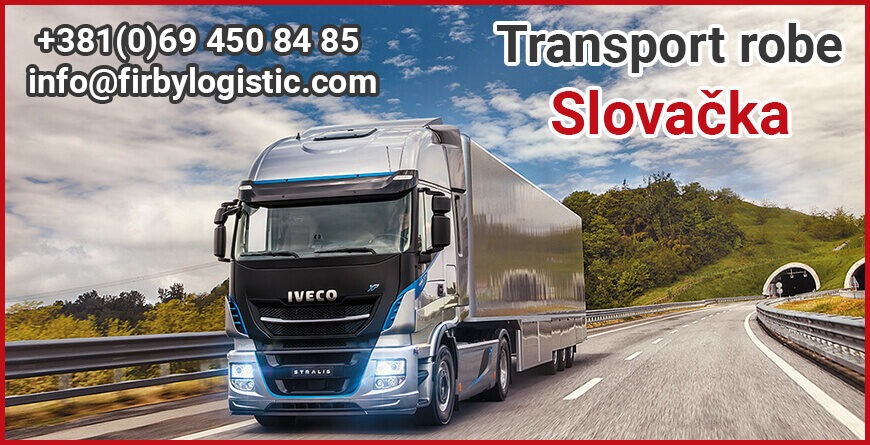 transport robe Slovačka Firby Logistic 1