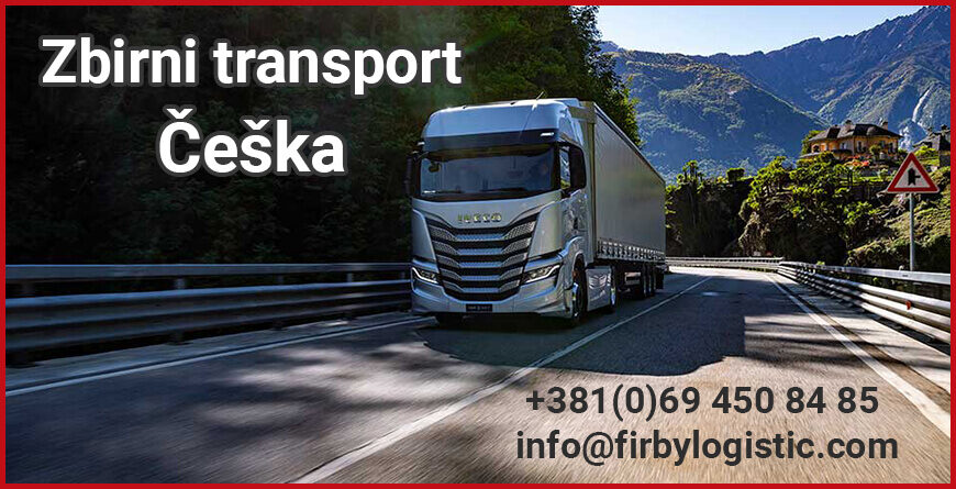 zbirni transport robe Češka Firby Logistic 1