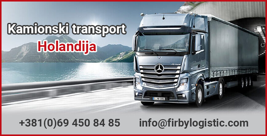 kamionski transport robe Holandija Firby Logistic 1