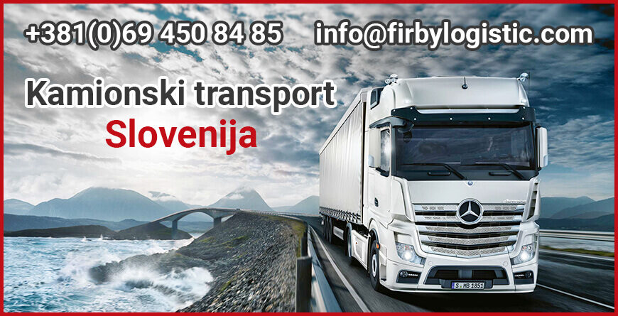 kamionski transport robe Slovenija Firby Logistic 1