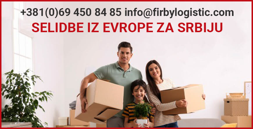 selidbe iz Evrope za Srbiju Firby Logistic 1