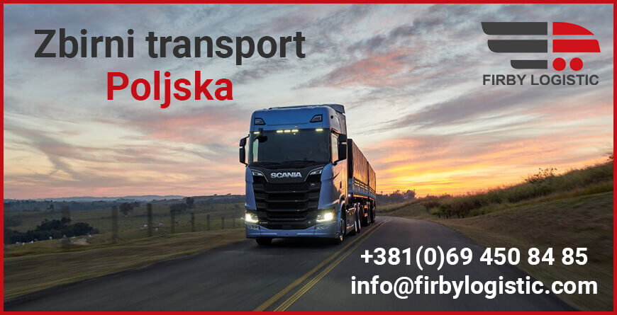 zbirni transport robe Poljska Firby Logistic 1