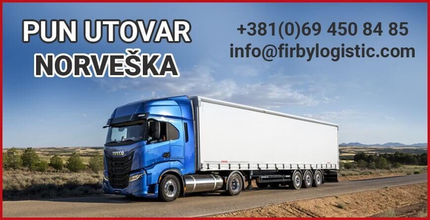 prevoz robe Norveska Firby Logistic 1