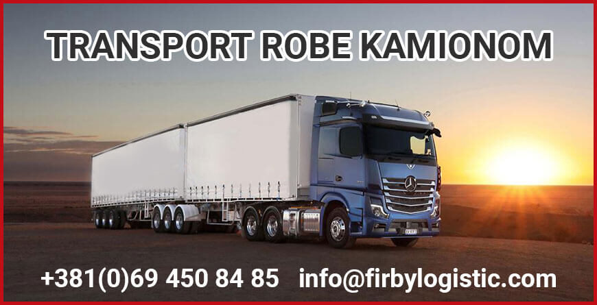transport robe kamionom Firby Logistic 1