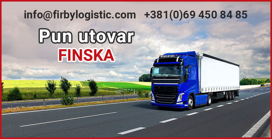 prevoz robe Finska Firby Logistic 1