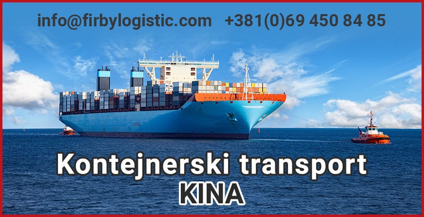 zbirni kontejnerski transport robe Kina Firby Logistic 1