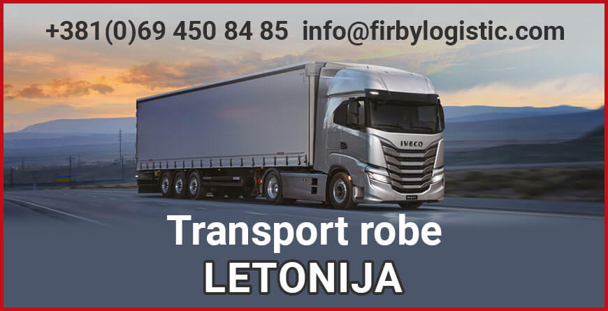prevoz robe Letonija Firby Logistic 1
