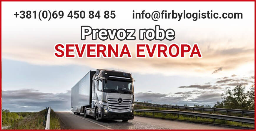 prevoz robe Severna Evropa - Firby Logistic 1